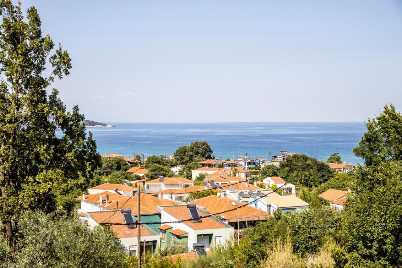 Panagiota Apartments Skala Potamia  Bagian luar foto
