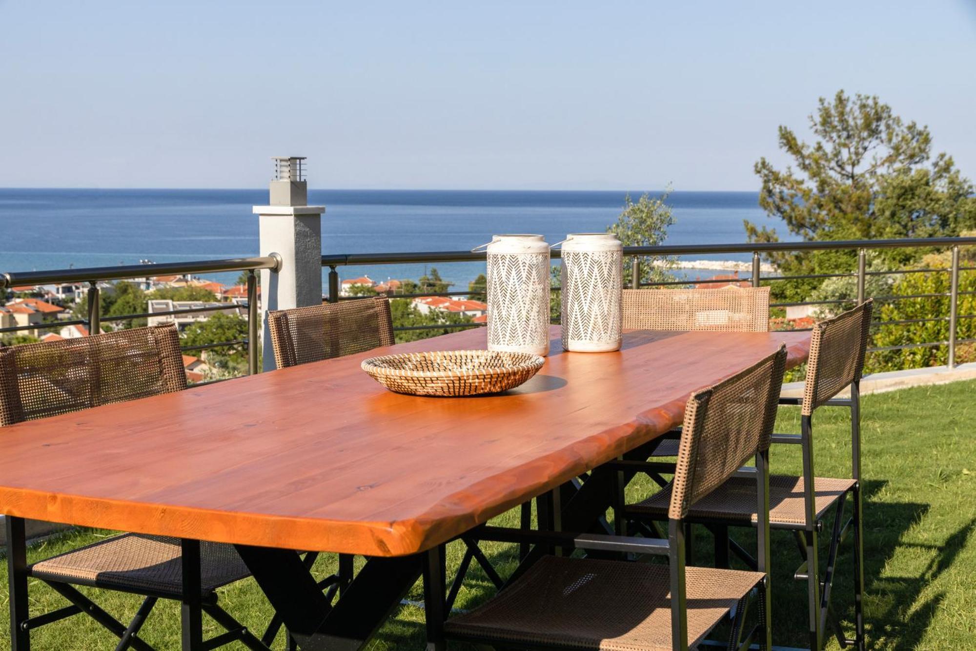 Panagiota Apartments Skala Potamia  Bagian luar foto