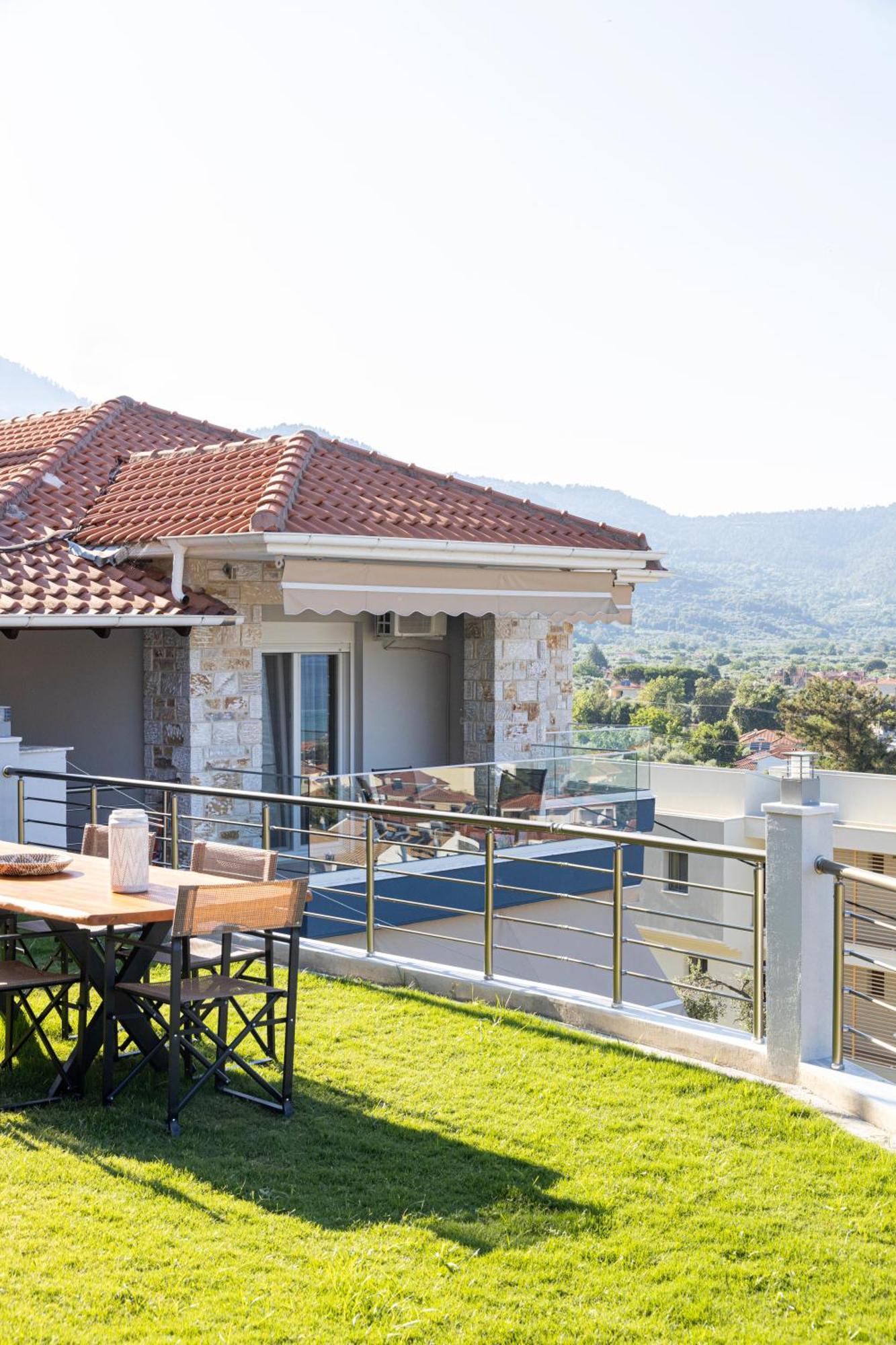 Panagiota Apartments Skala Potamia  Bagian luar foto